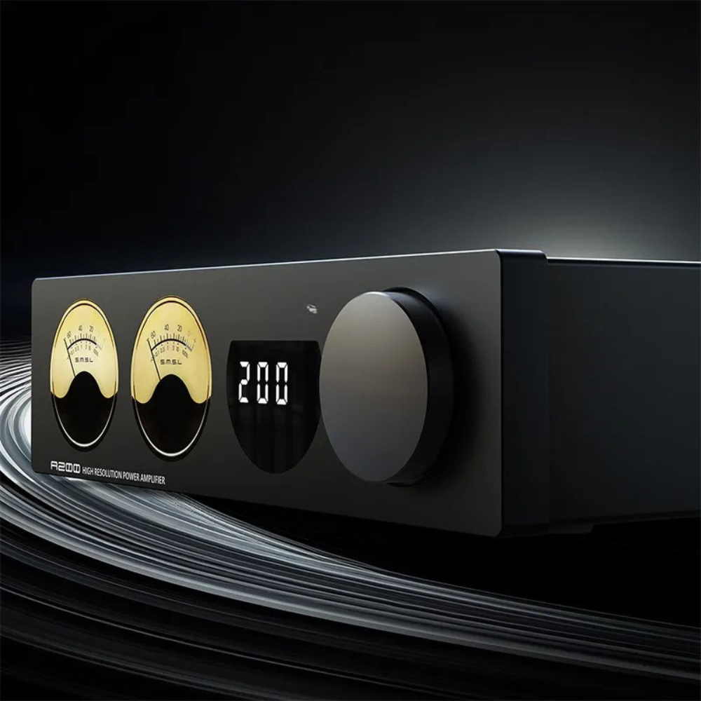 100W Dual-Channel Power Amplifier with Bluetooth & HDMI