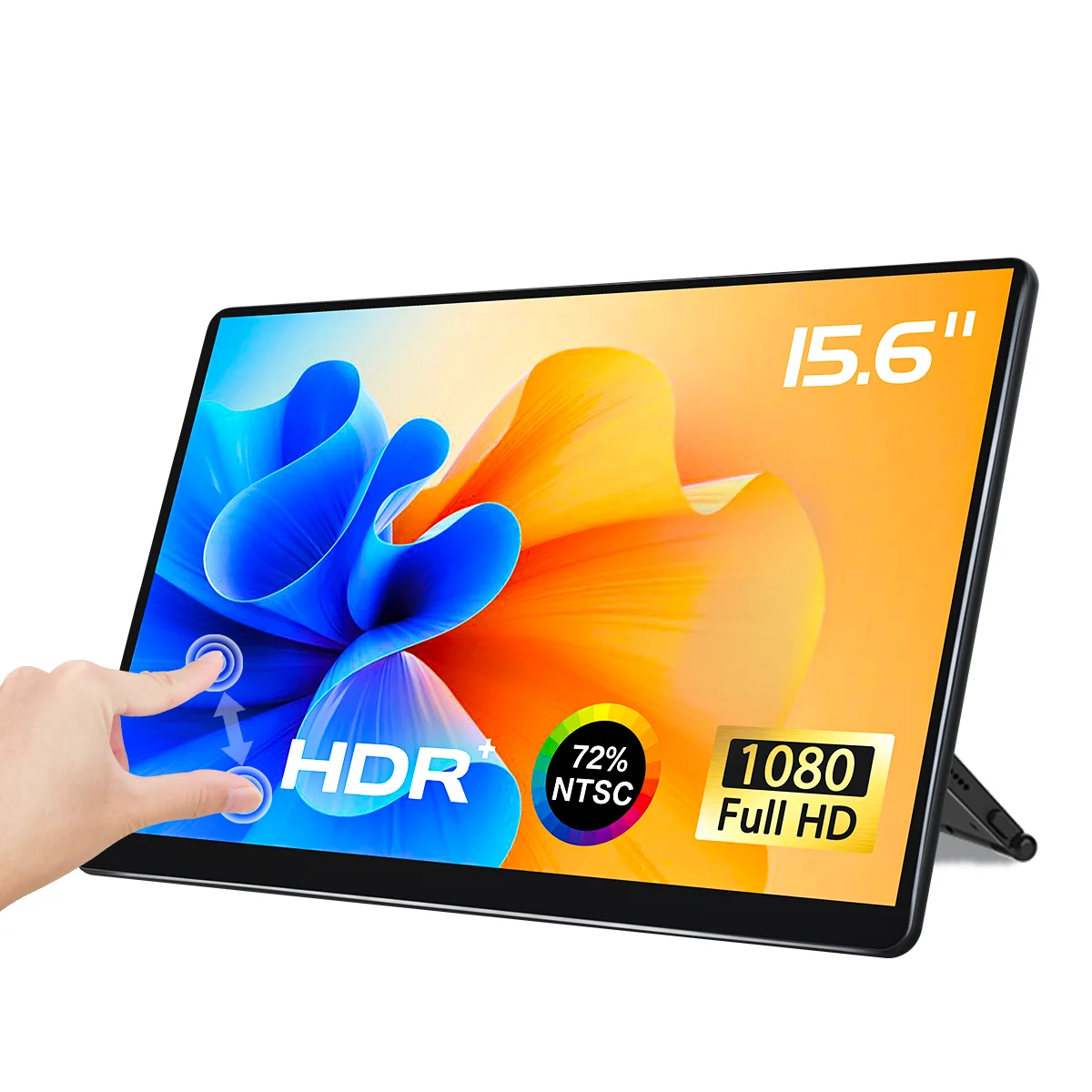 15.6" Portable Touchscreen Monitor with HDMI and USB-C