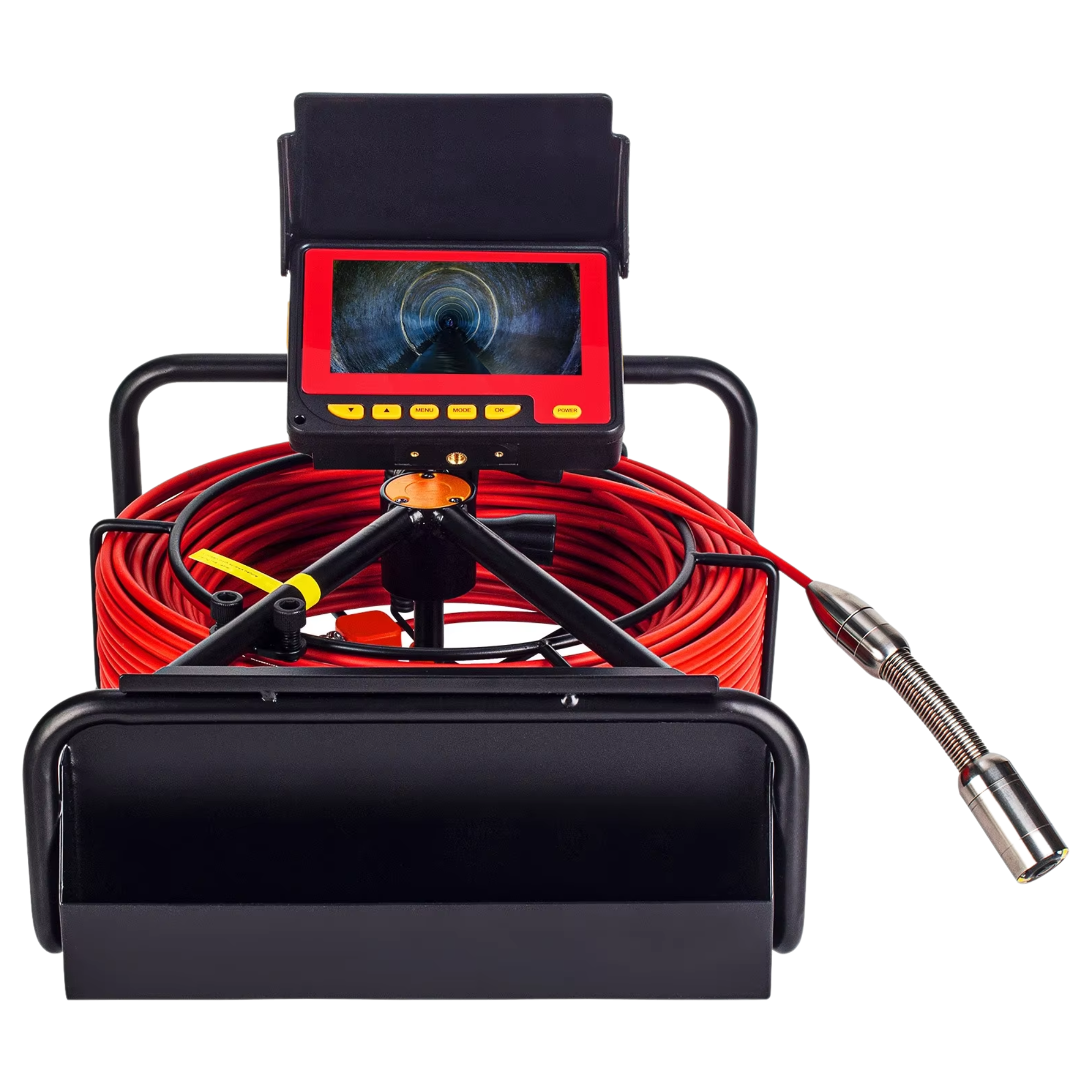17mm Pipe Inspection Camera 10m with DVR and 16GB Storage