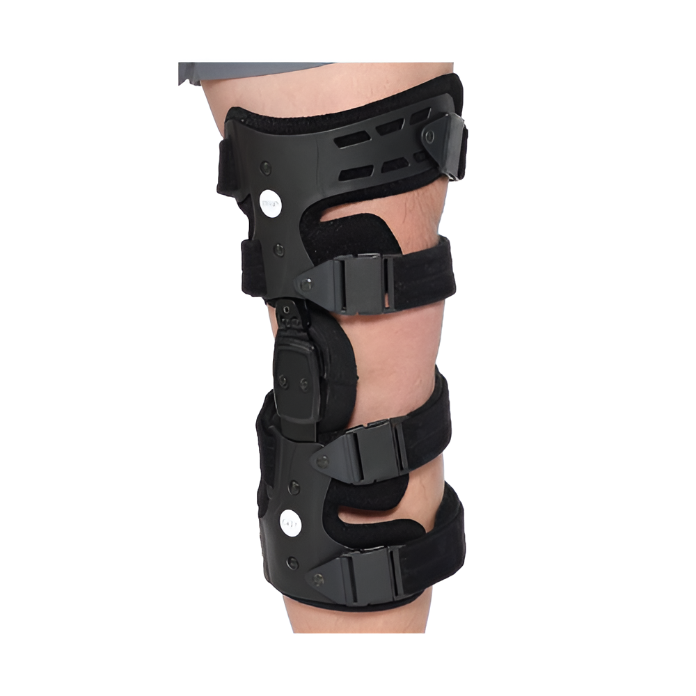 Left Knee Unloader Brace Adjustable Pain Support