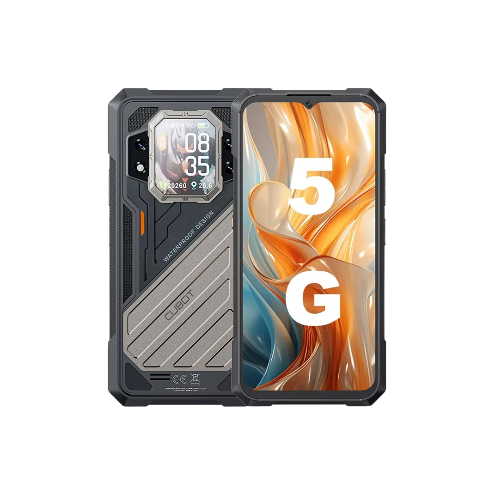 Outdoor Android 14 Phone with 48GB RAM and Fast Charge