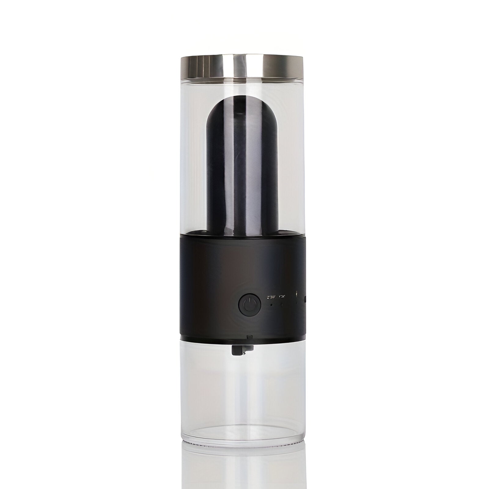 Rechargeable Travel Coffee Grinder with LED Display & 85g Capacity