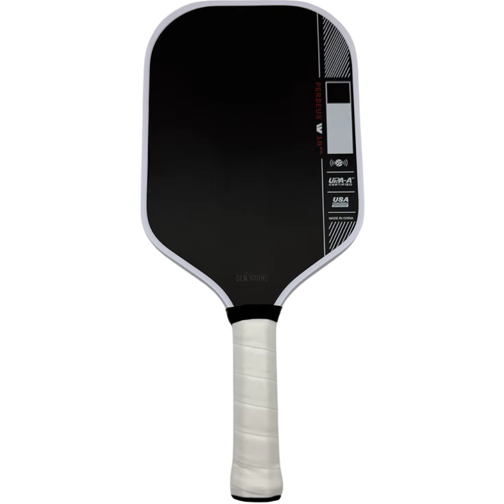 16mm Perseus 4 Pickleball Paddle Carbon Fiber Surface, EVA Core, Balanced for Precision Play