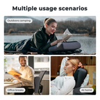 Ergonomic Inflatable Pillow for Camping, Travel and Home Use