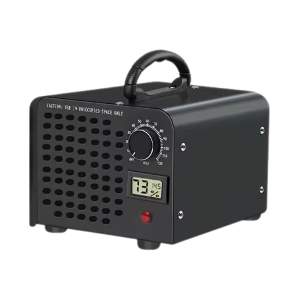 Heavy Duty 12000mg Ozone Generator Compact Air Cleaner for Large Rooms, Office & Car Use