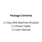 1.65L High Borosilicate Glass Soy Milk Maker Auto Cook, 20-Blade, Touch Panel