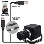 1080p USB Zoom Webcam with Varifocal Lens, 30fps 5-50mm lens