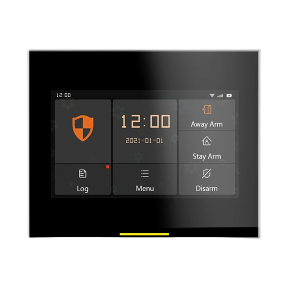 Wireless WiFi Home Alarm System with Touchscreen, Motion Sensor & App Control