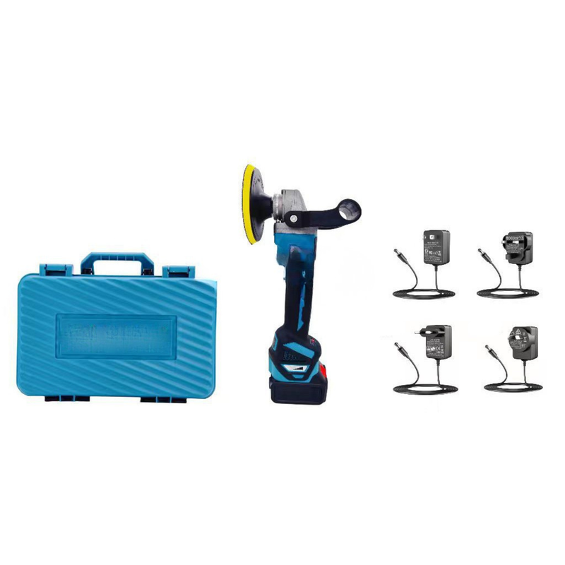 Rechargeable Cordless Angle Grinder with Brushless Motor and Adjustable Speed
