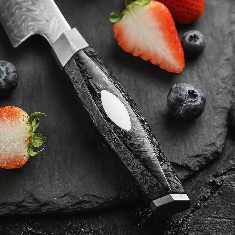 High Hardness 145-Layer Damascus Steel Kitchen Knife
