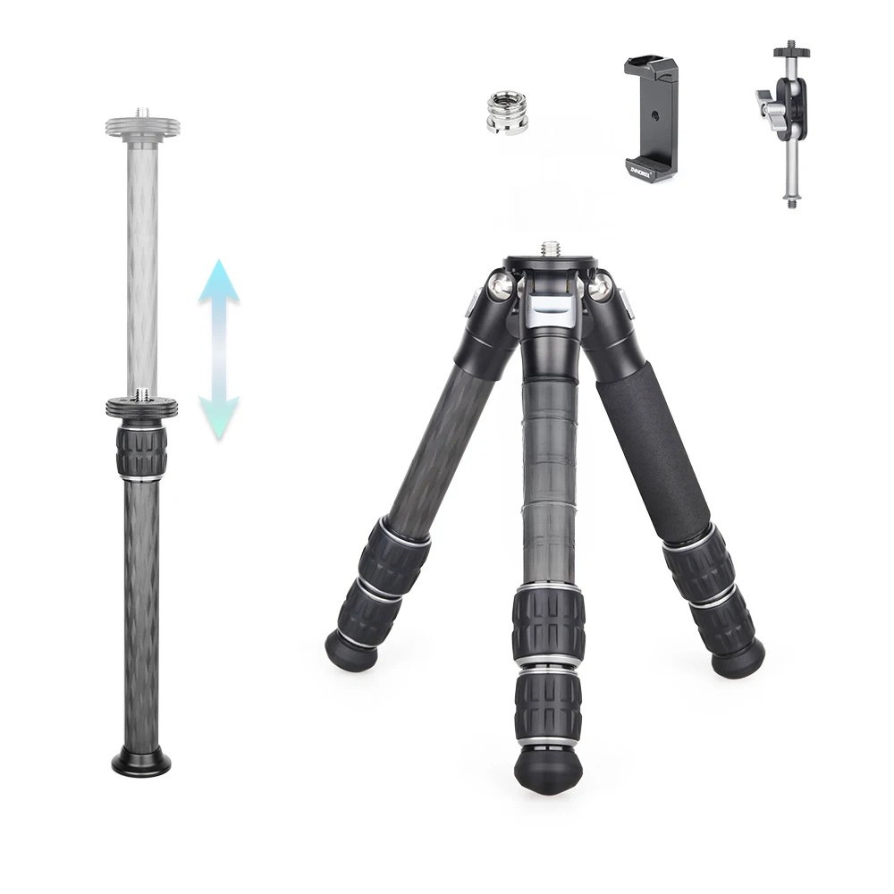 Compact Travel Tripod Set with D28 Ballhead and Arm
