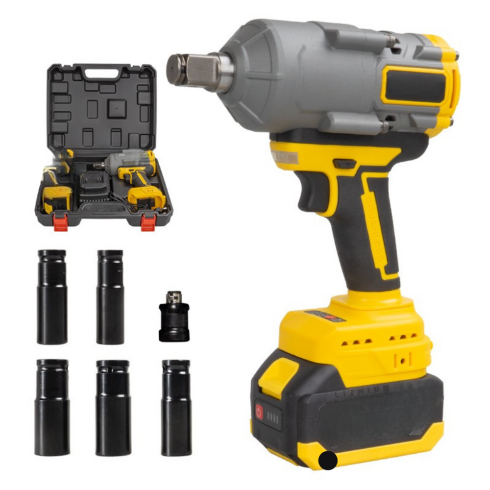 21V Electric Impact Wrench 1350Nm Torque with 1/2" Square Drive