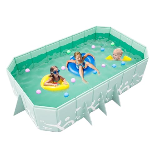Portable XL Swimming Pool Easy Setup, Inflatable & Foldable Design for Outdoor Use
