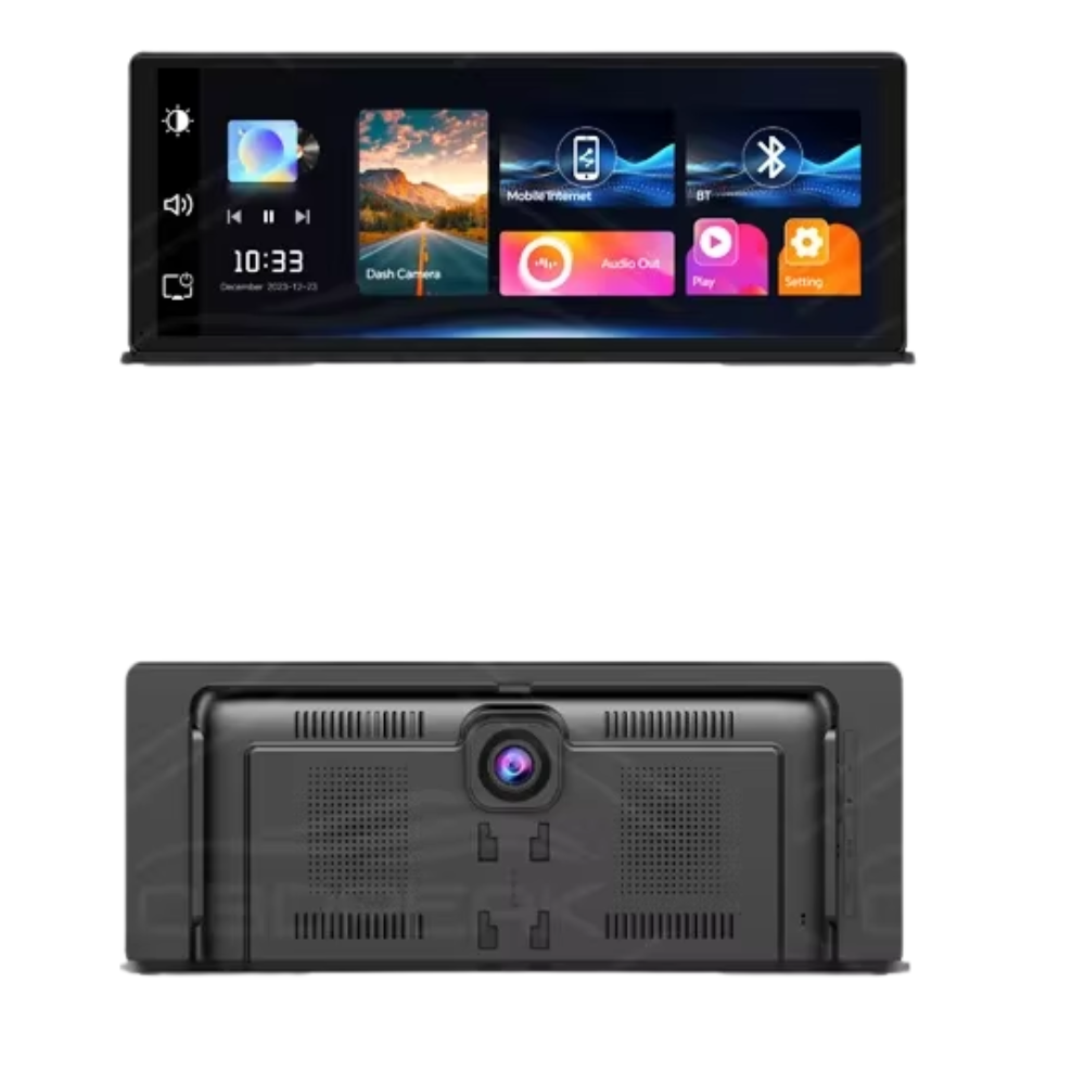 11.3” Smart Rearview DVR with WiFi and Dual Cameras