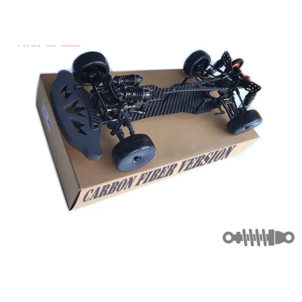 1:10 4WD RC Drift Car Kit with Carbon Frame and Alloy Parts – D5 Model