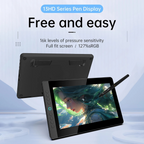 1080p Anti-Glare Screen Digital Drawing Pad with 16K Pen