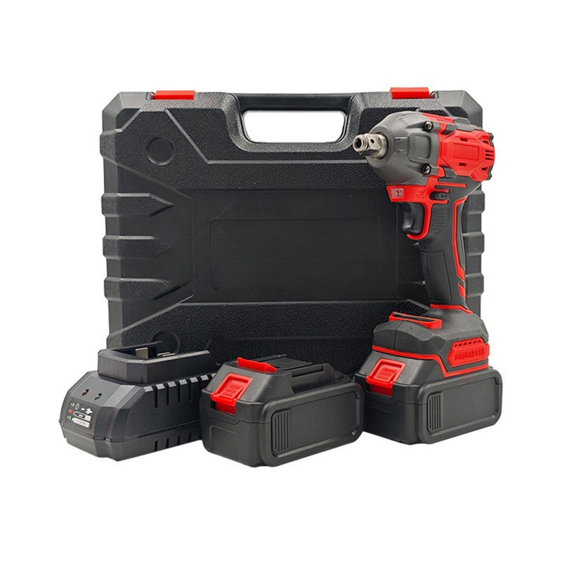 Cordless Electric Impact Wrench with Brushless Motor and 250Nm Maximum Torque