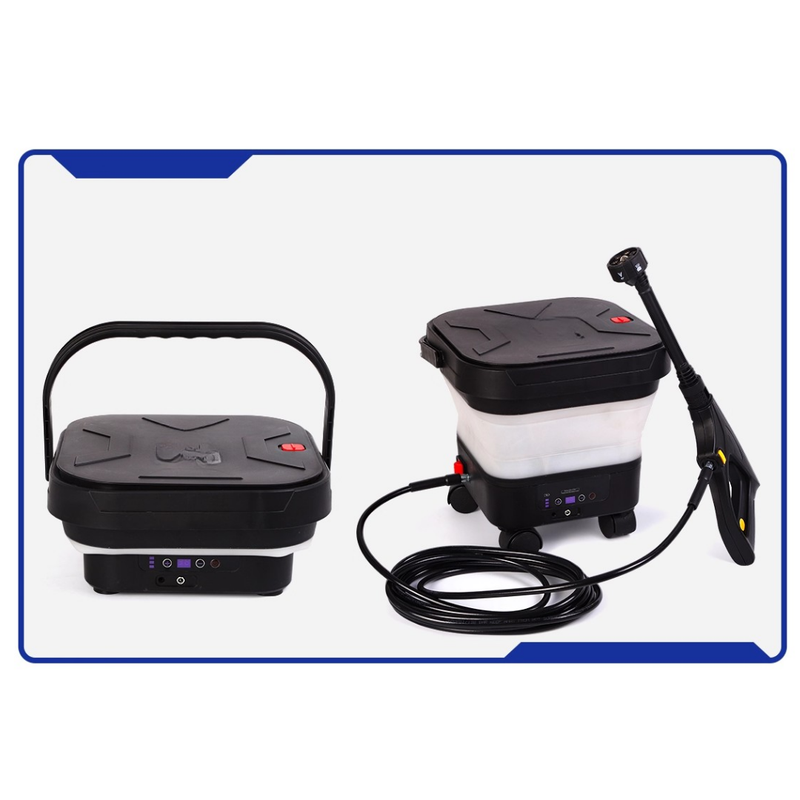 Portable Cordless Car Washer 6-in-1 Spray Gun 36 Bar Rechargeable Pressure Cleaner