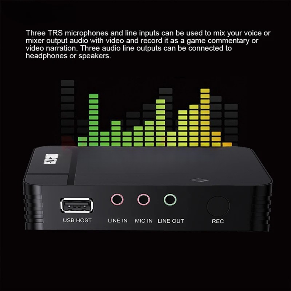 1080p HDMI Video Capture Card with AV Support