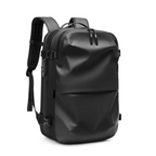 Waterproof 36–55L Travel Backpack with Vacuum Storage and Wet/Dry Separation Black