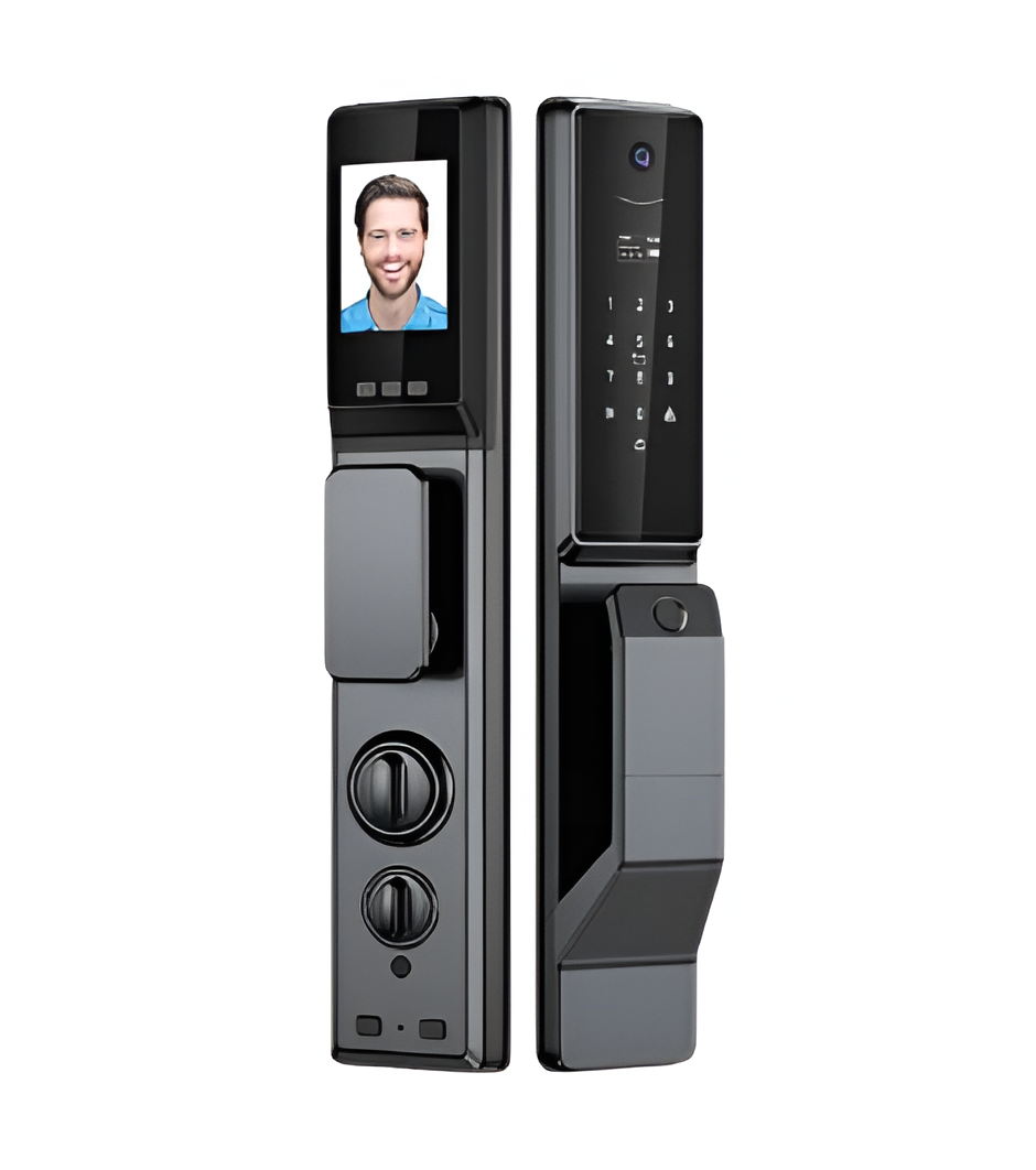 Smart WiFi Outdoor Door Lock with Face & Fingerprint