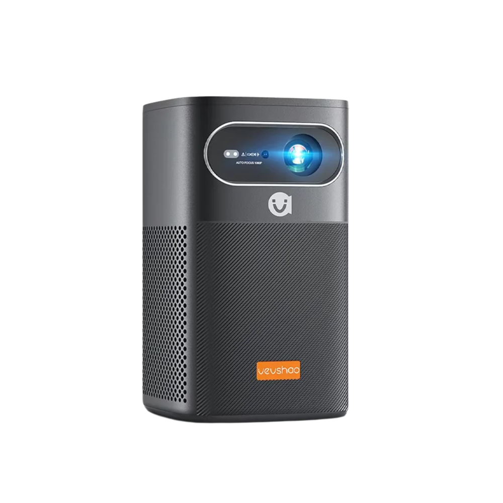 Handheld Home Theater Projector with Auto Focus & Speakers