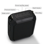 18W Waterproof Bluetooth Voice Amplifier with Wireless Mic and Power Bank Function