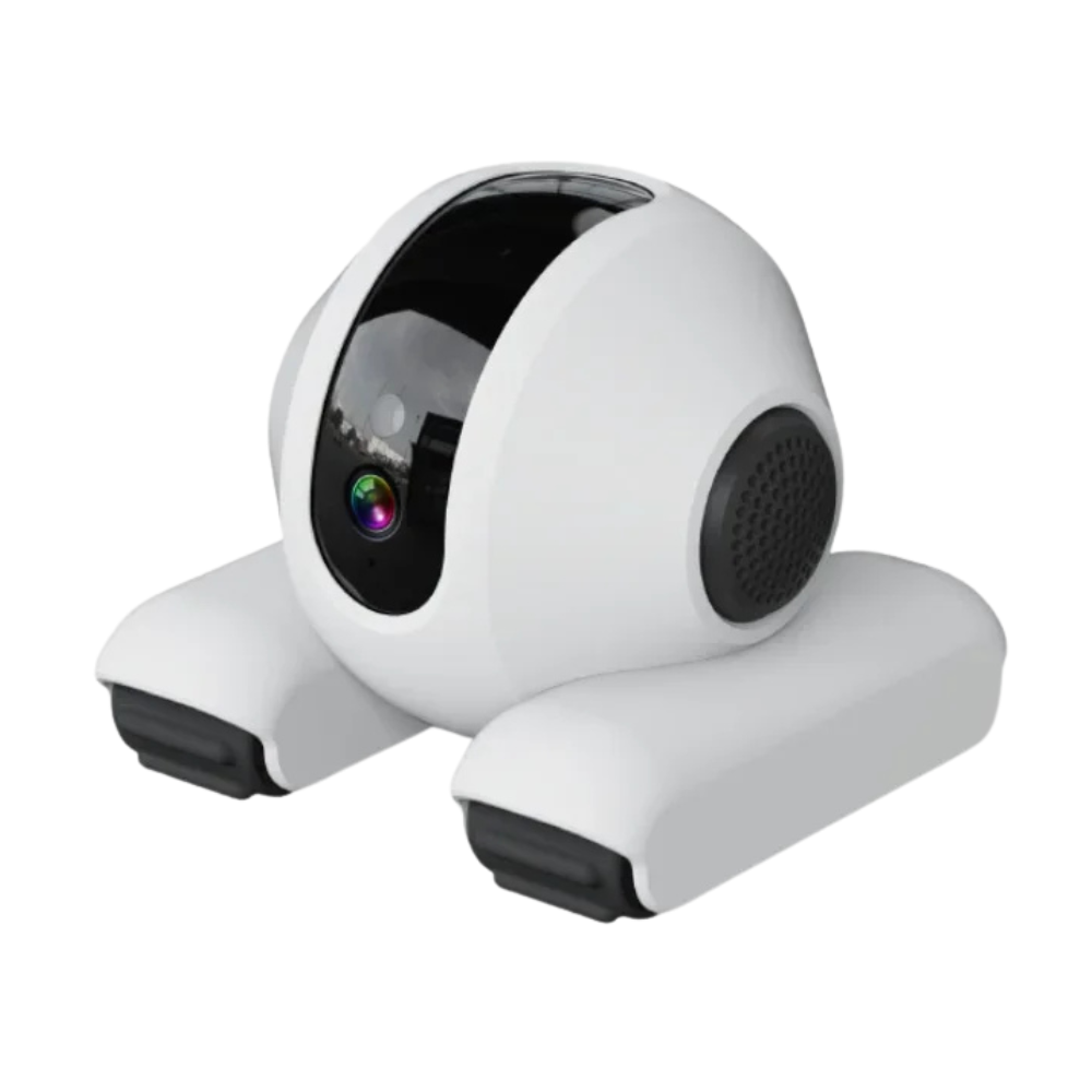 Smart Robot Pet Camera with WiFi, 5MP HD Lens, Motion Alerts & Two-Way Talk for Home Monitoring