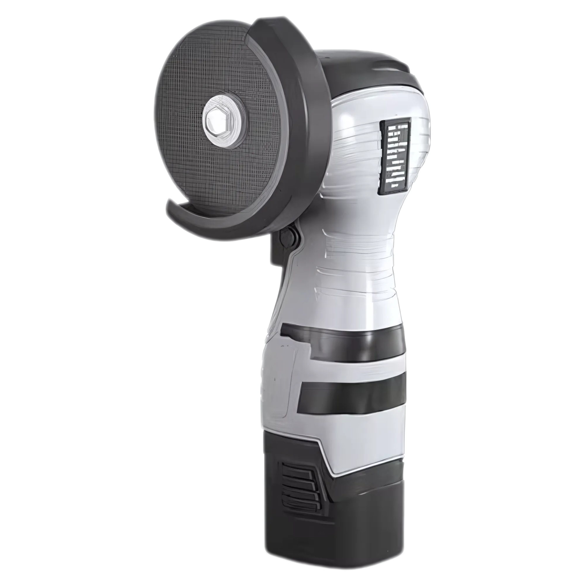 16.8V Cordless Angle Grinder Grey with Battery