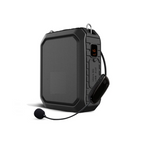18W Waterproof Bluetooth Voice Amplifier with Wireless Mic and Power Bank Function