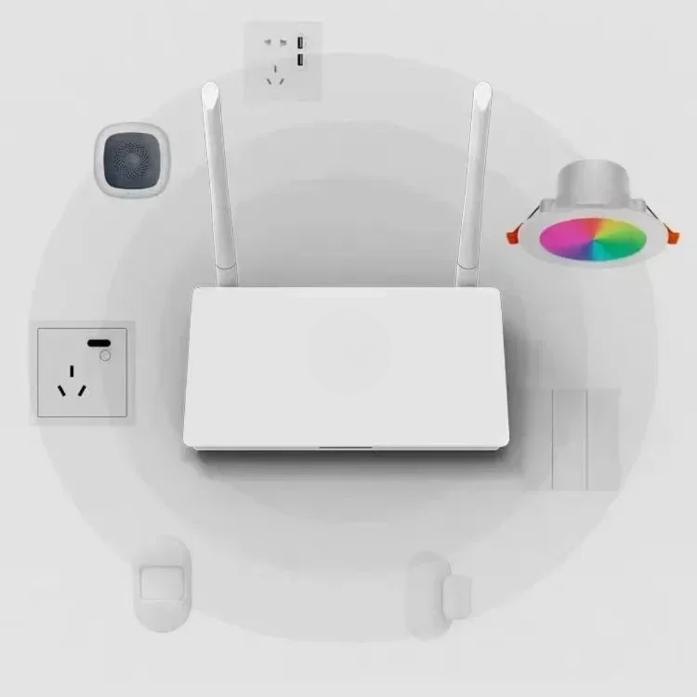 Zigbee Smart Home Hub X5 with Bluetooth 5.0 Connects Up to 400 Devices
