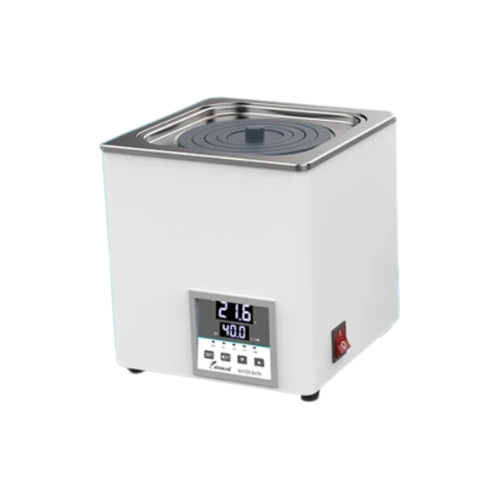Digital Thermostatic Water Bath with Adjustable Temp – 1-Hole Lab Heating Unit