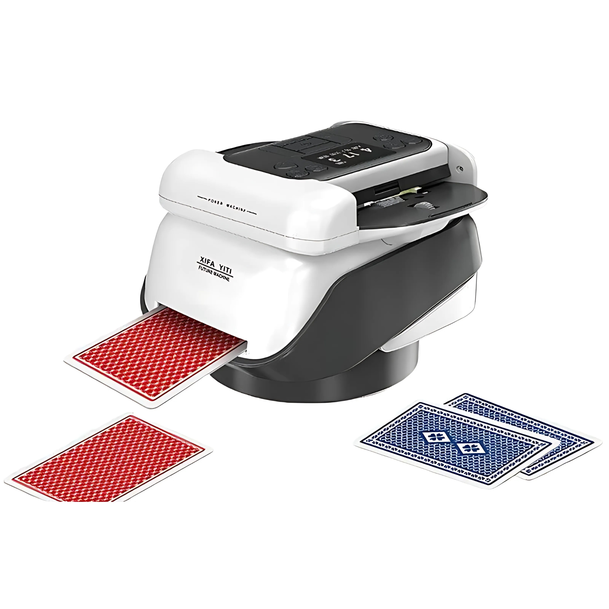 Automatic Playing Card Shuffler and Dealer for Home Games