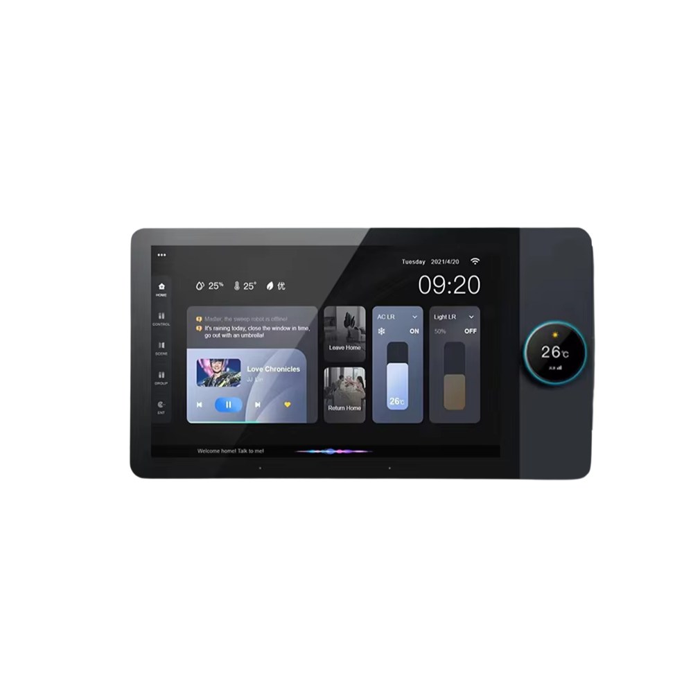 Wireless Zigbee Smart Panel with Music and Automation