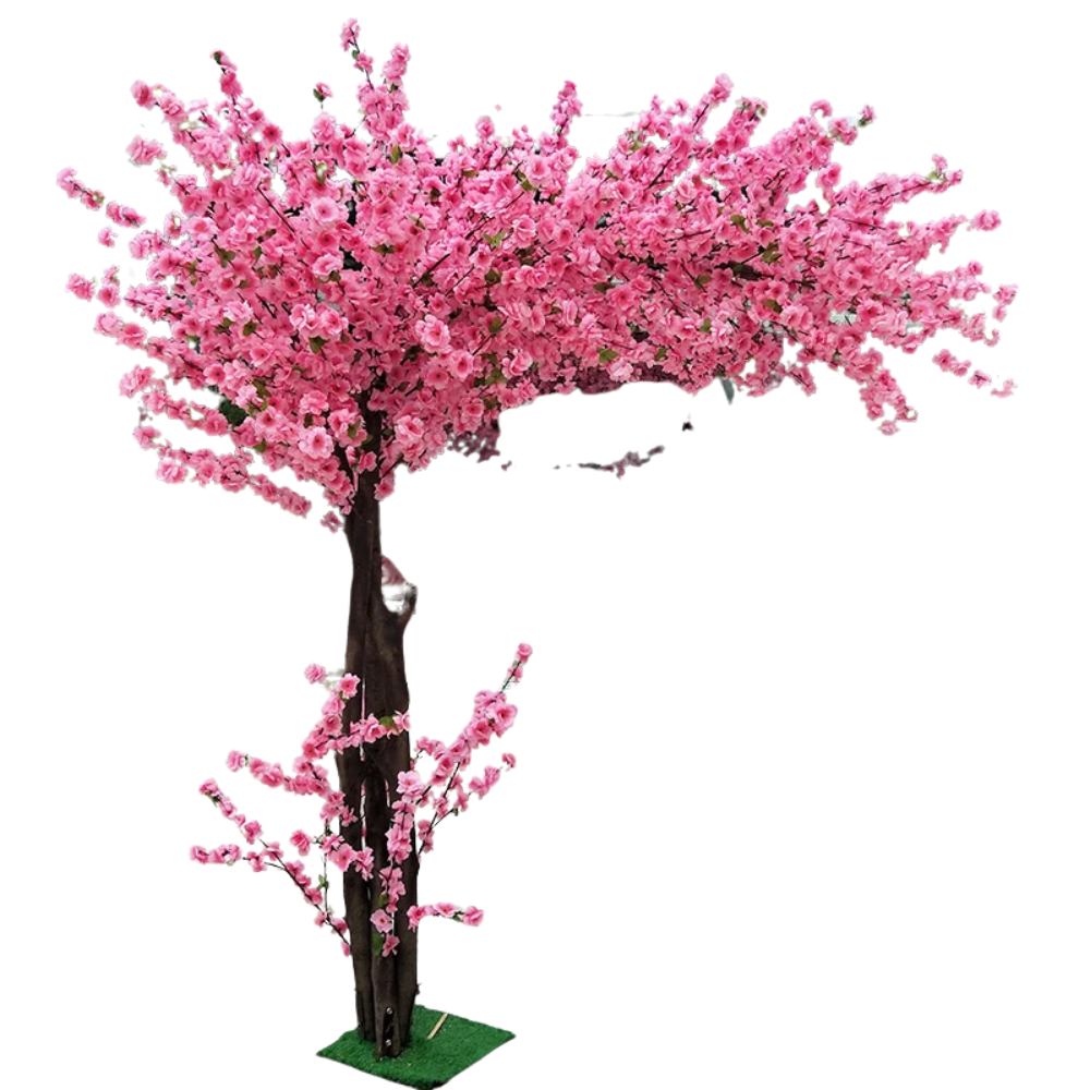 Indoor Faux Peach tree for Weddings and Home Styling