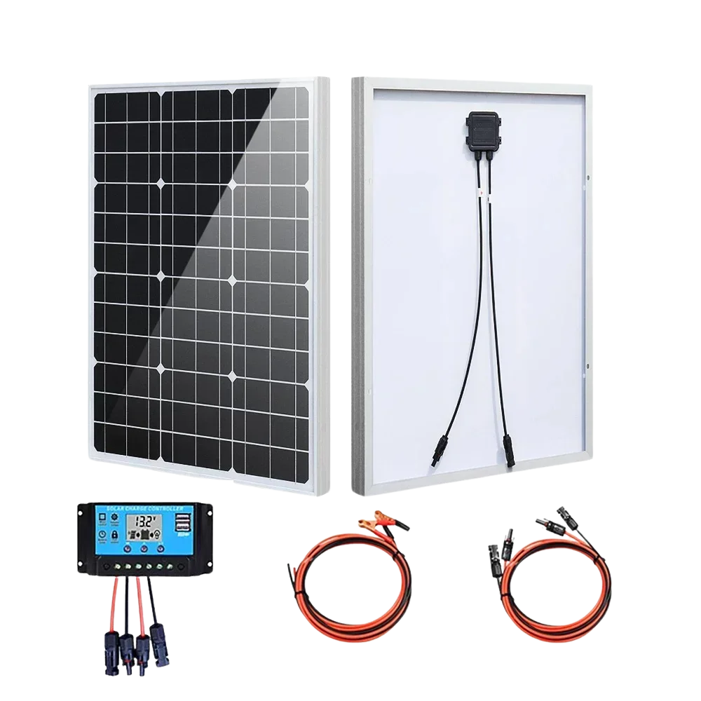 1000W 18V Rigid Solar Panel for Camping or Home