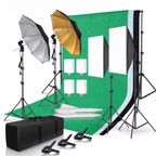 Photo Studio Softbox Light Stand and Backdrop Kit