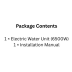 Wall-Mounted 6500W Electric Water System Instant Hot Water for Bathroom or Kitchen Use