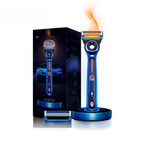 Cordless Heated Razor with 5 Nanotech Blades and Travel Case Bugatti Edition