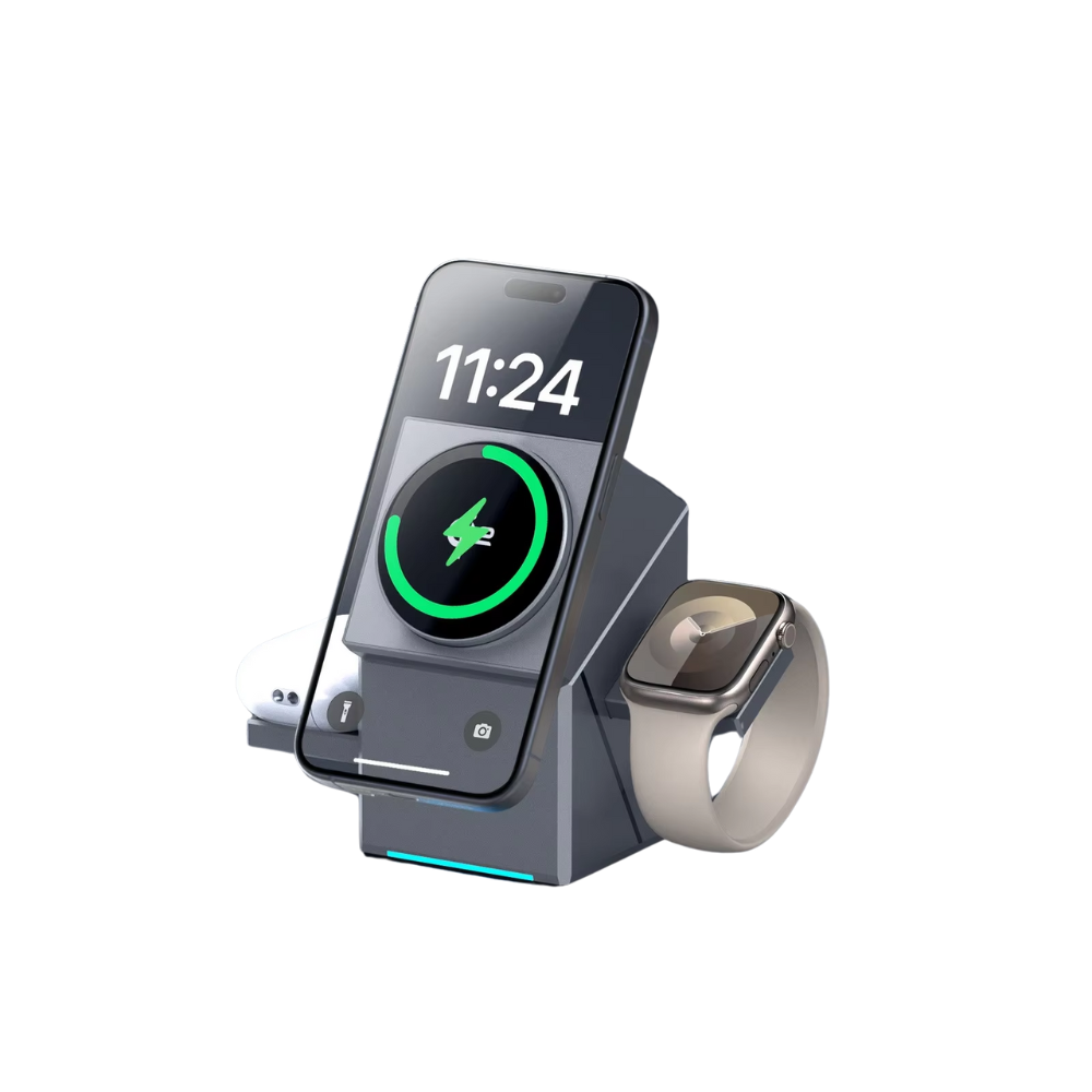 15W Magsafe Wireless Charging Stand for Multiple Devices