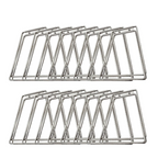 16PCS Portable Stainless Steel Outdoor Cooler Stand for Camping