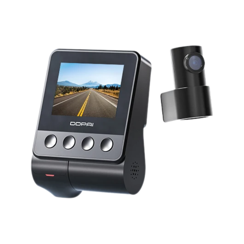 2.7K Dual Dash Cam with GPS, Wi-Fi & 24H Parking