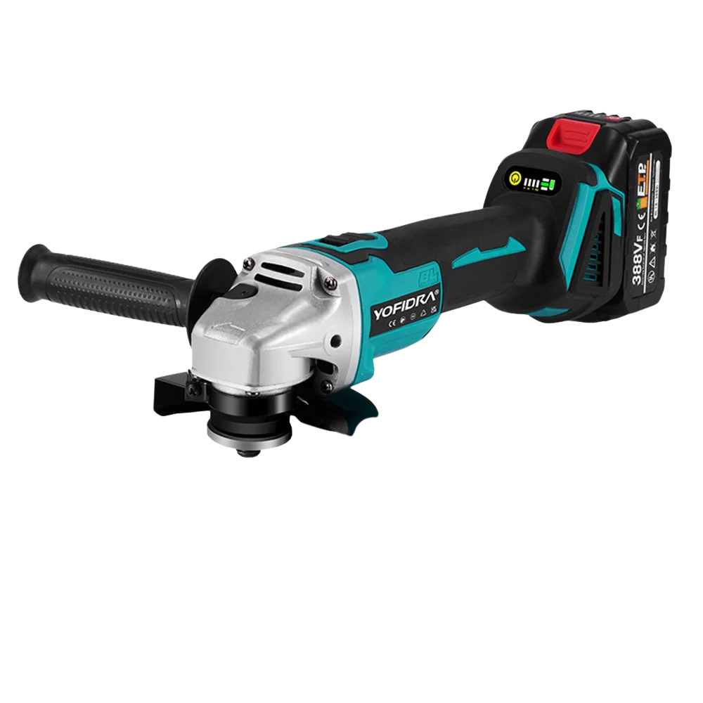 125mm Brushless Cordless Angle Grinder with 4 Speed Settings