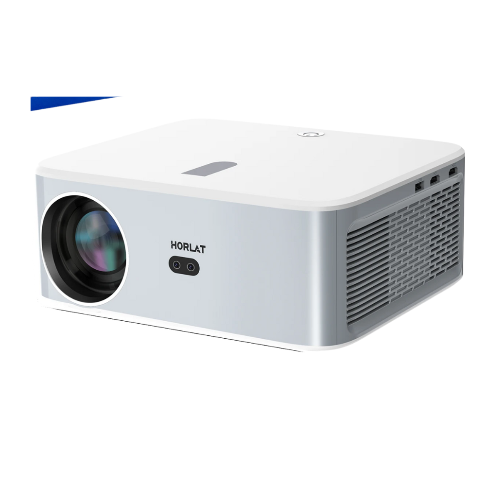 Smart Home Theater Projector with Auto Focus and Bluetooth