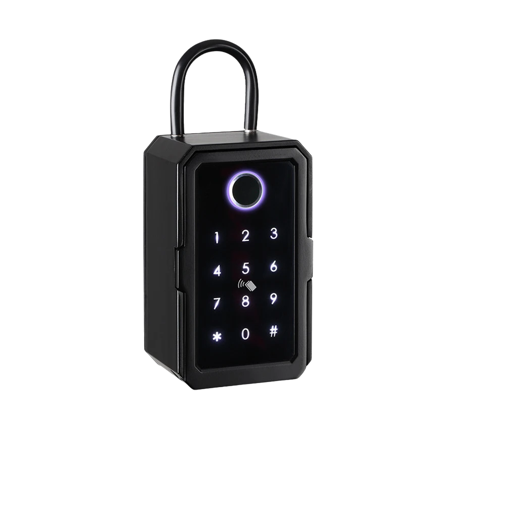 Outdoor Smart Key Safe with Fingerprint & Wi-Fi Access