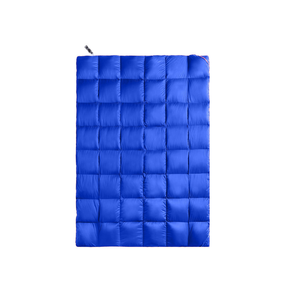 Portable Duck Down Outdoor Blanket – Waterproof, Windproof & Ideal for Hiking or Camping