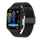 1.96” AMOLED Smartwatch with ECG and Blood Sugar Monitor