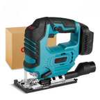 Portable Electric Jig Saw Cordless 1000W, Adjustable 45° Angle, 4 Accessories Included