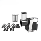 Black 5-in-1 1000W Electric Food Processor AU Plug Chopper, Slicer, Dicer, Mixer & Meat Grinder