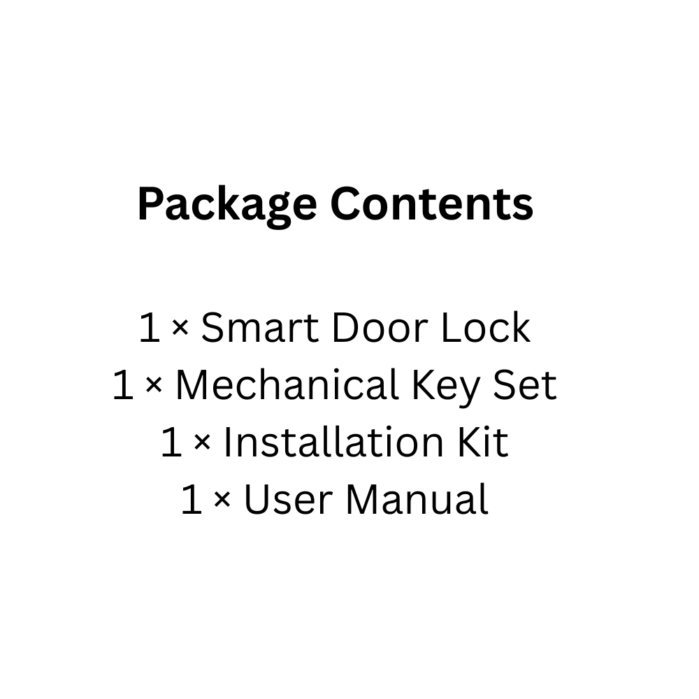Outdoor Smart Lock with Remote, Fingerprint & Keypad Entry Reversible Handle Design